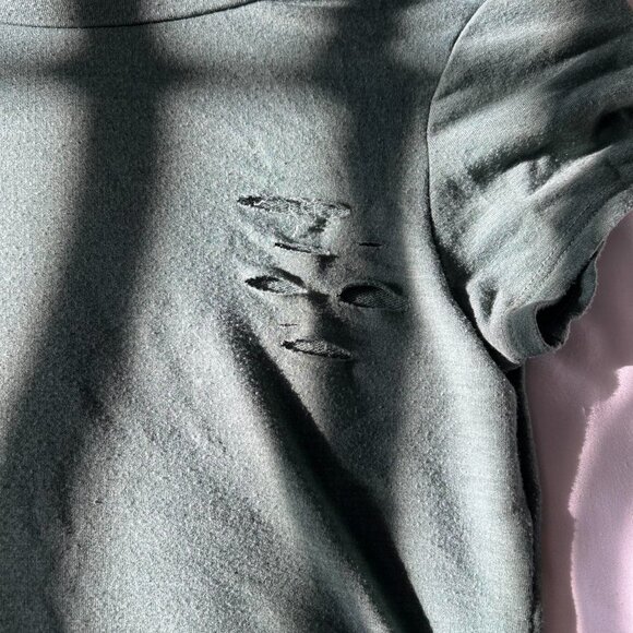 Women's Grey Crop-top - Picture 2 of 3